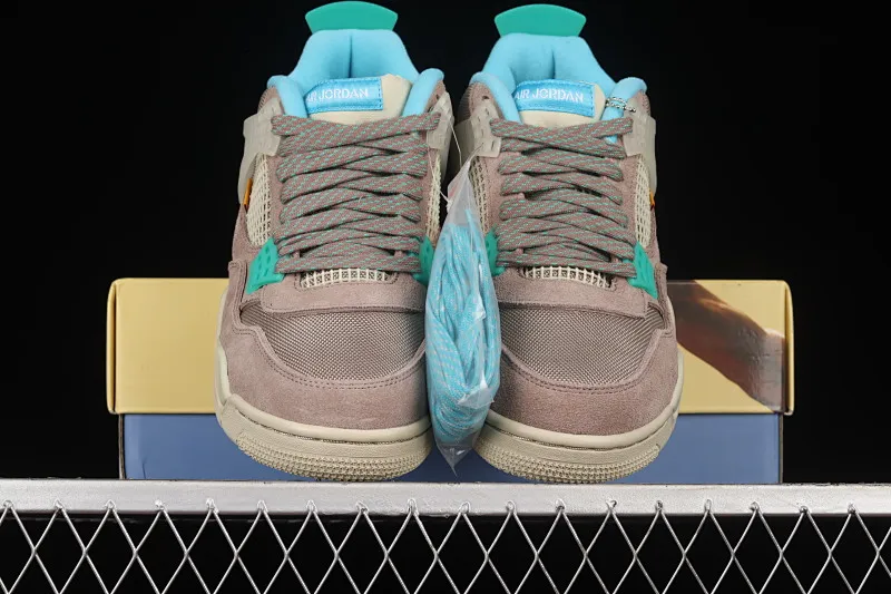 All categories Air Jordan Jordan series basketball shoes Air Jordan 4 foreign trade version Union La x Air Jordan 4 Retro "Taupe Haze" AJ4 Joe 4 taupe DJ5718-242
